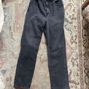 Abercrombie & Fitch Black Relaxed Jeans